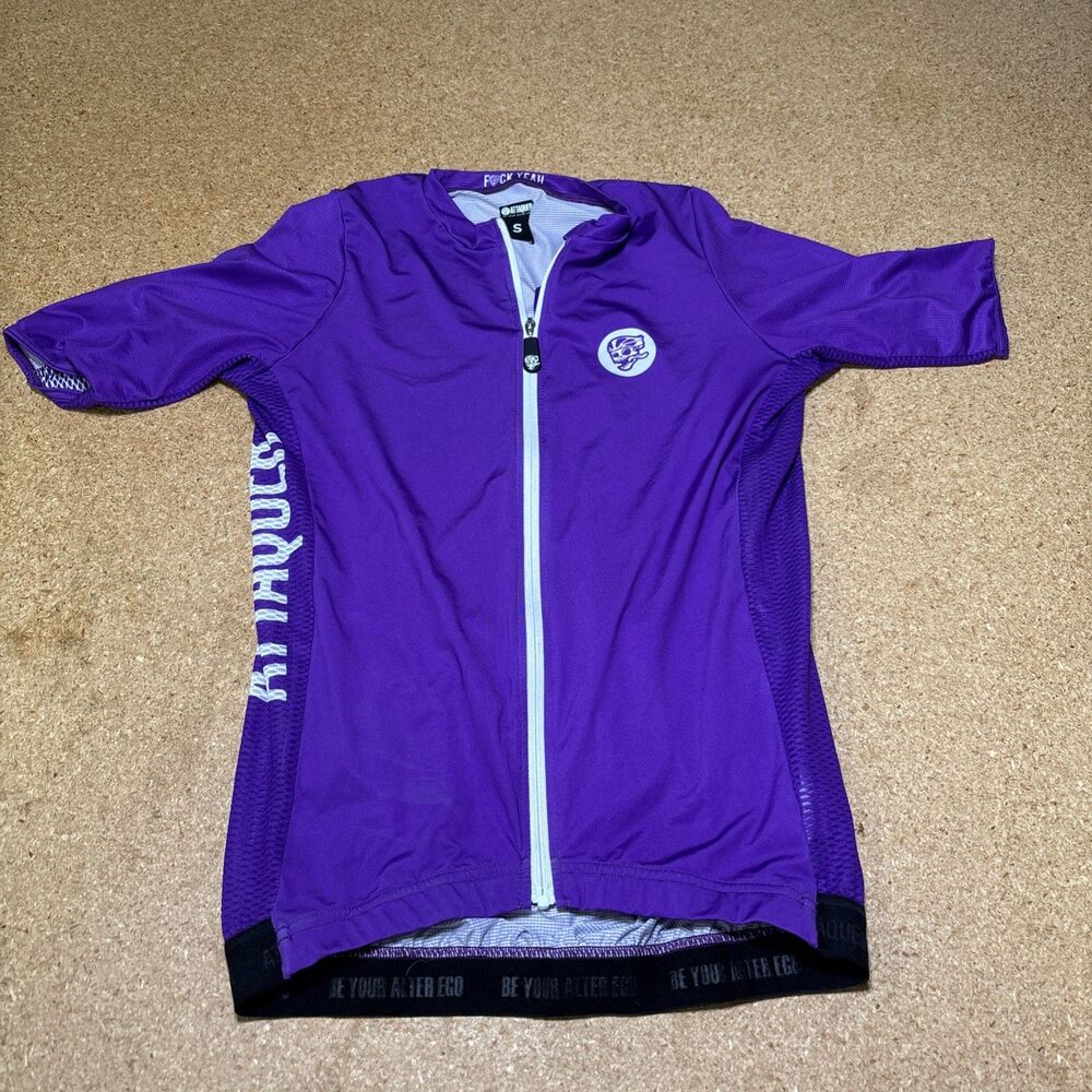 Attaquer Race Jersey Women's Small Cycling Purple Lightweight F3